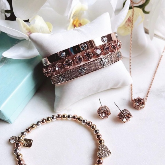 Park Lane Limited Edition Rose Gold Amour Honeycomb Bracelet! NWOT! - Picture 4 of 9